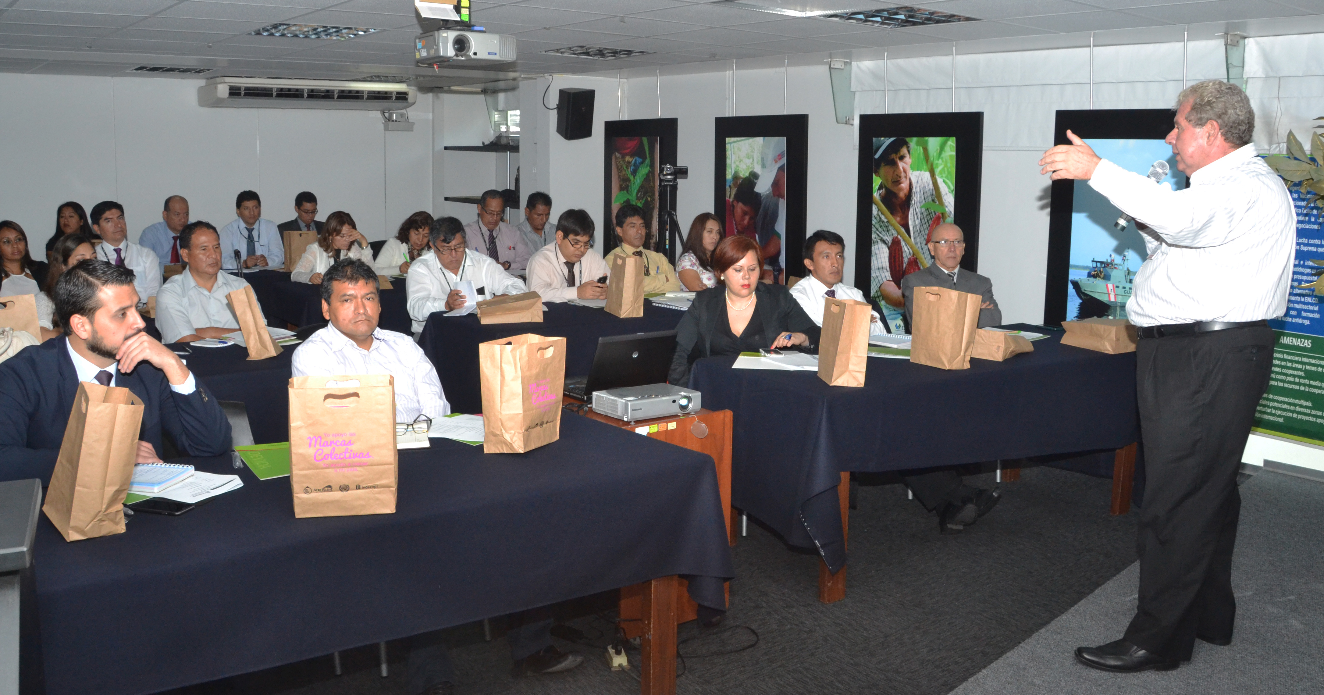 Indecopi y Devida iniciaron "Taller de formación de facilitadores en marcas colectivas".